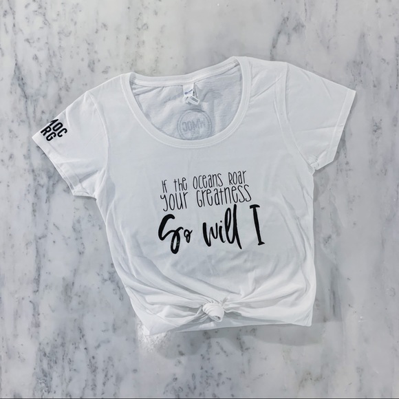 If the Oceans Roar Your Greatness Christian Tshirt - Picture 9 of 11